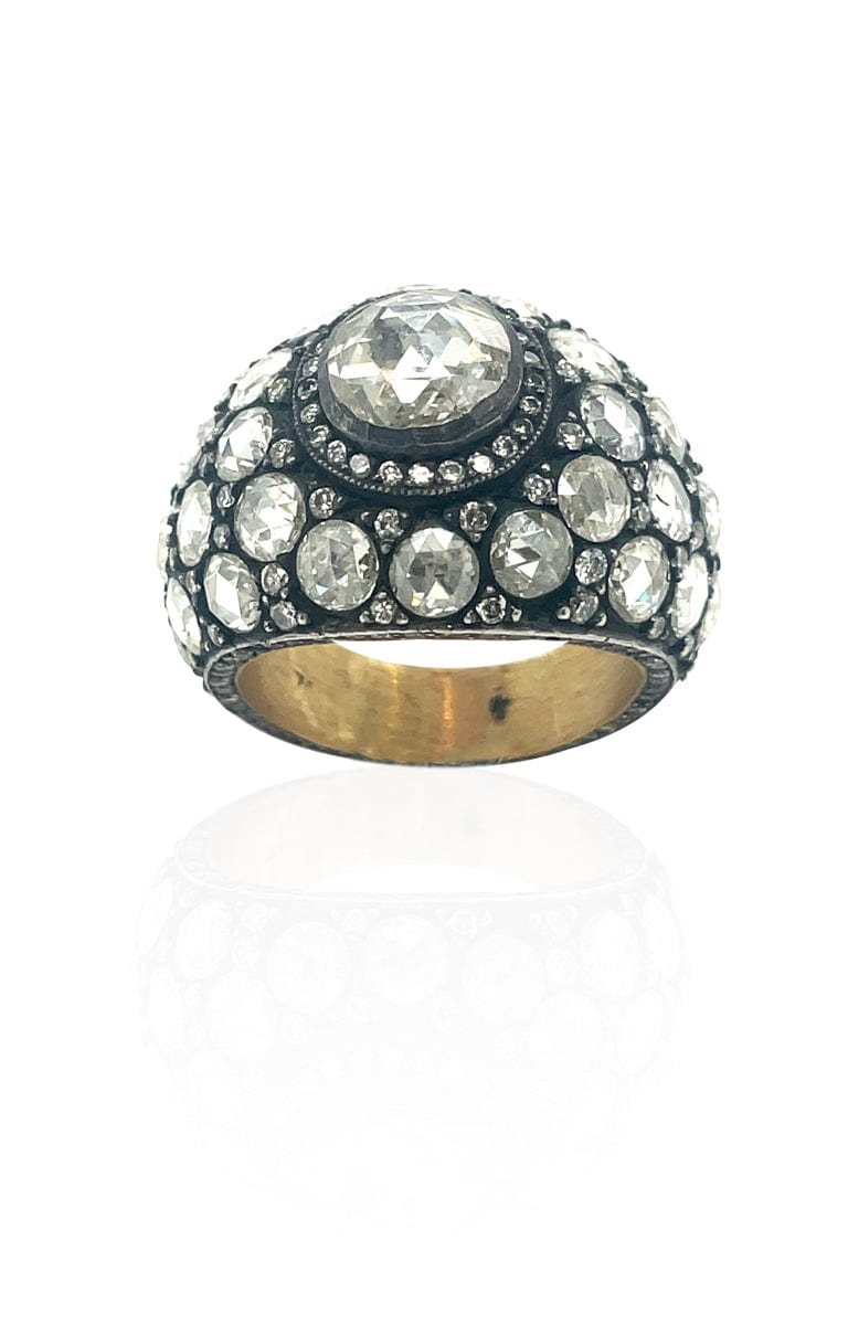 Diamond Gold Ring - M.Fitaihi