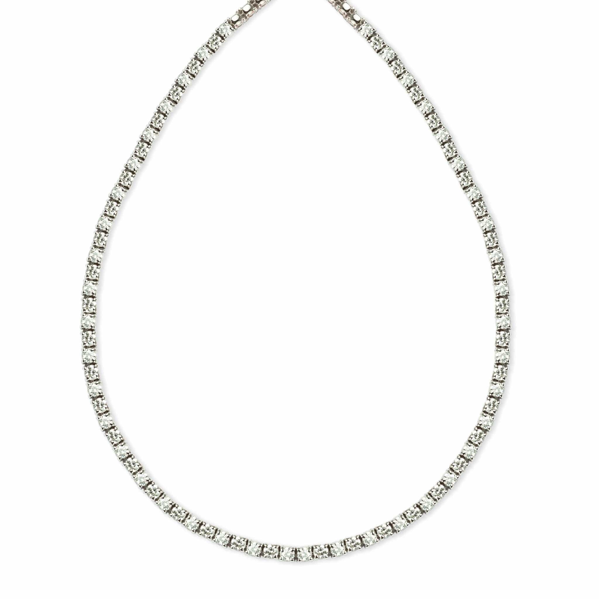 Diamond Tennis necklace - M.Fitaihi