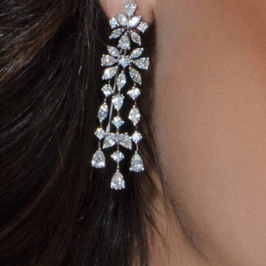 Diamonds Earrings - M.Fitaihi