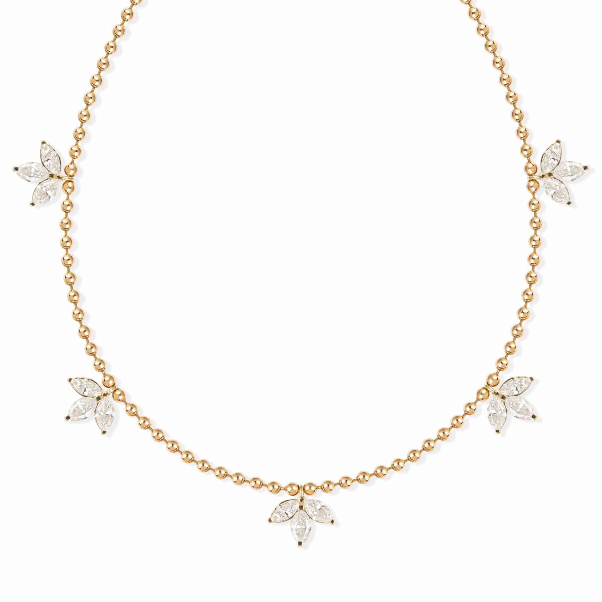 Elegance Diamond Necklace - M.Fitaihi