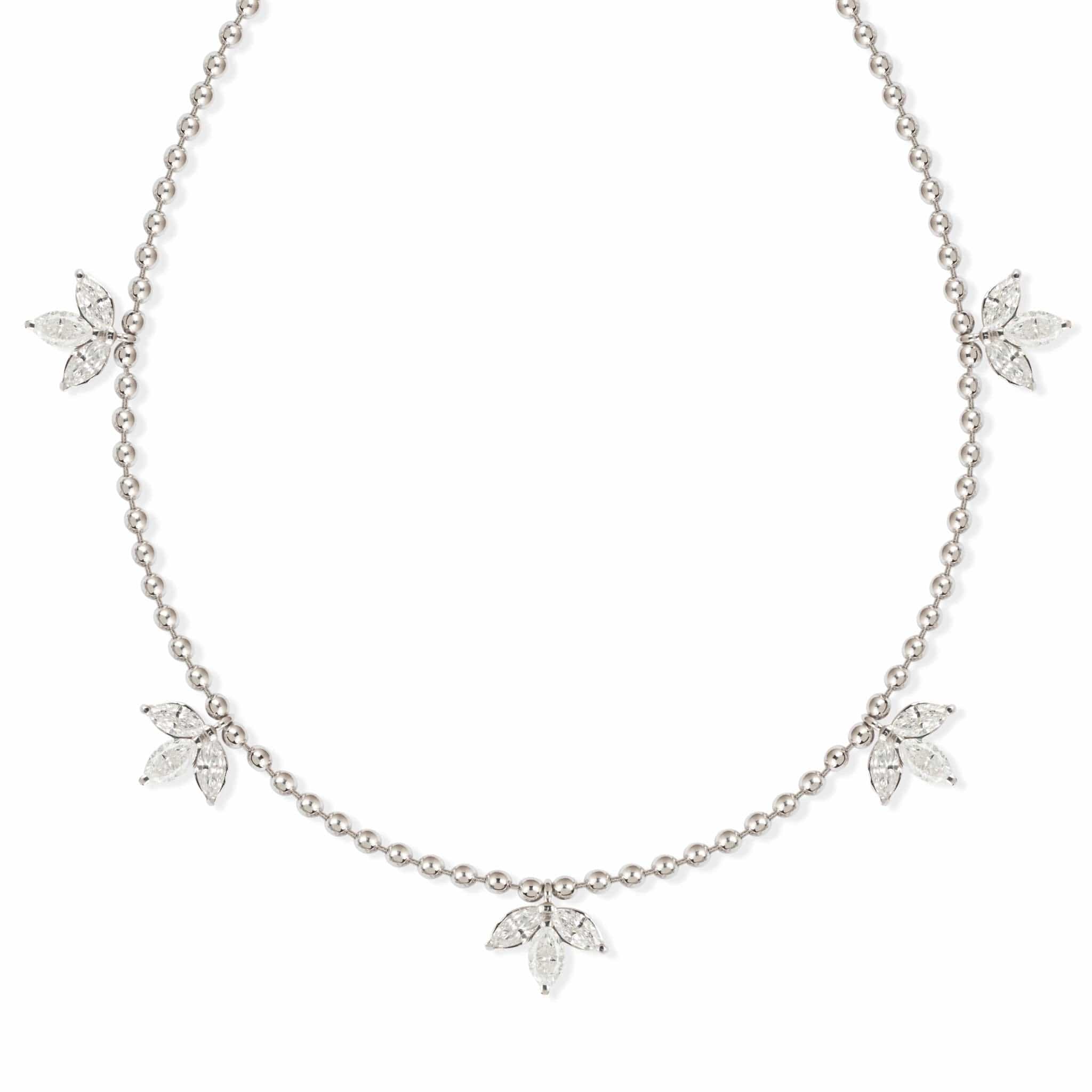 Elegance Diamond Necklace - M.Fitaihi