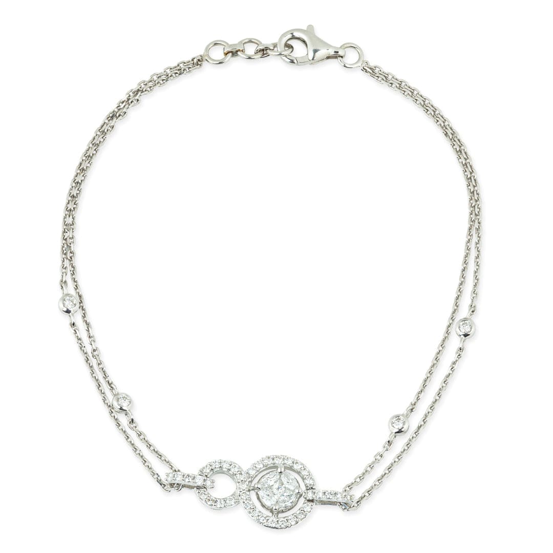 Everyday Sparkle Diamond Necklace - M.Fitaihi
