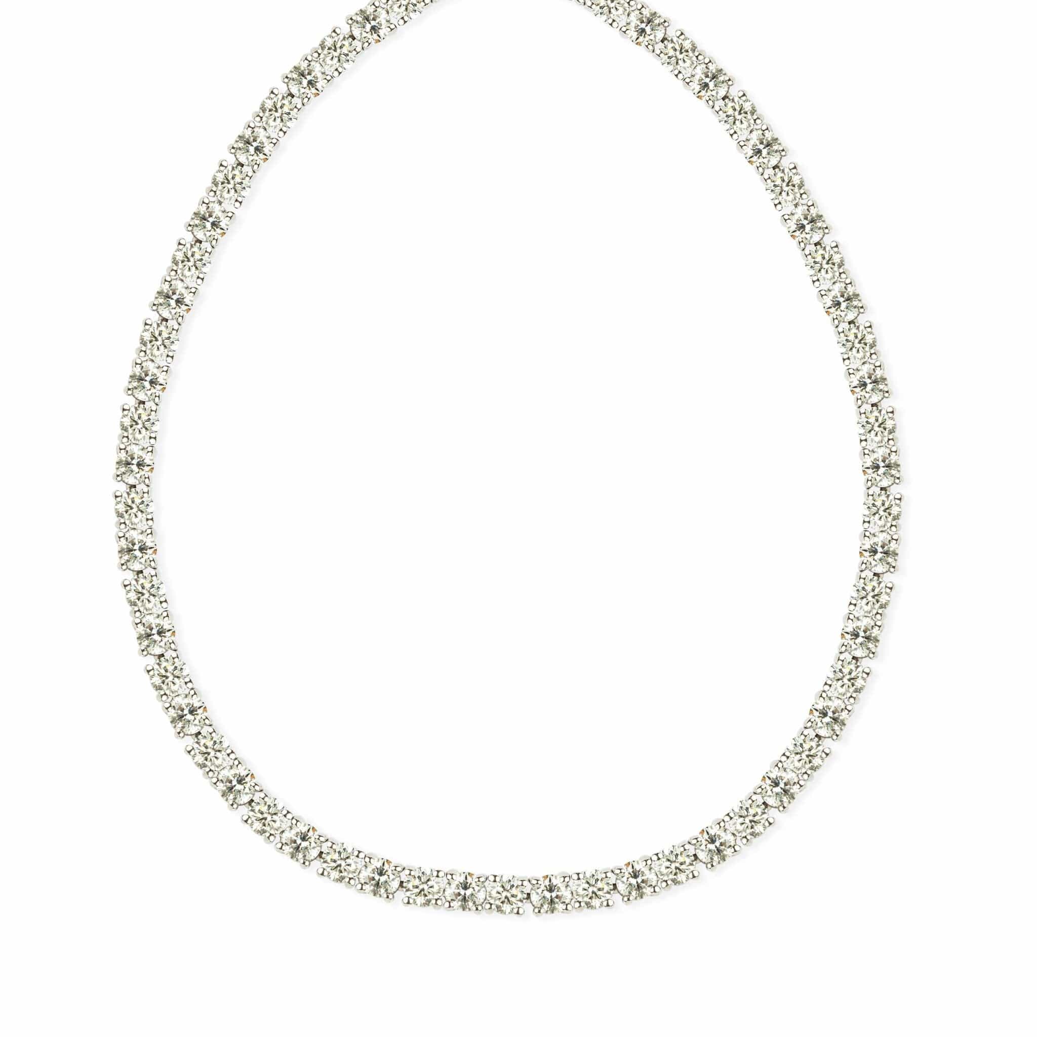 Fancy Diamond Necklace - M.Fitaihi