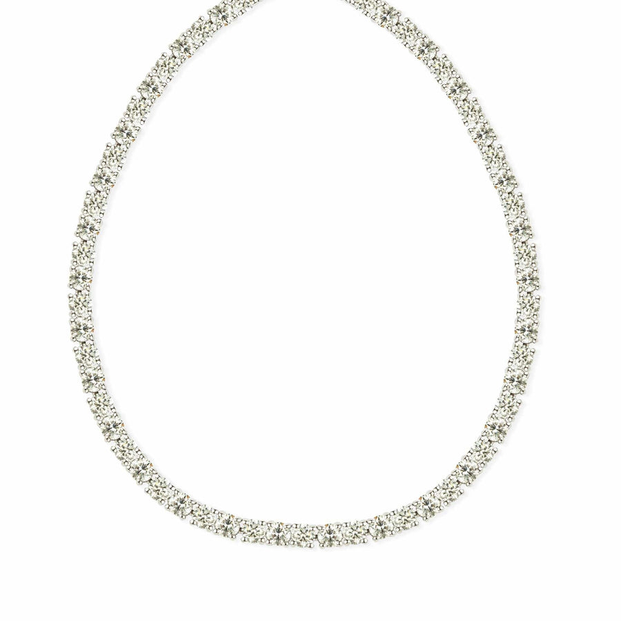 Fancy Diamond Necklace - M.Fitaihi