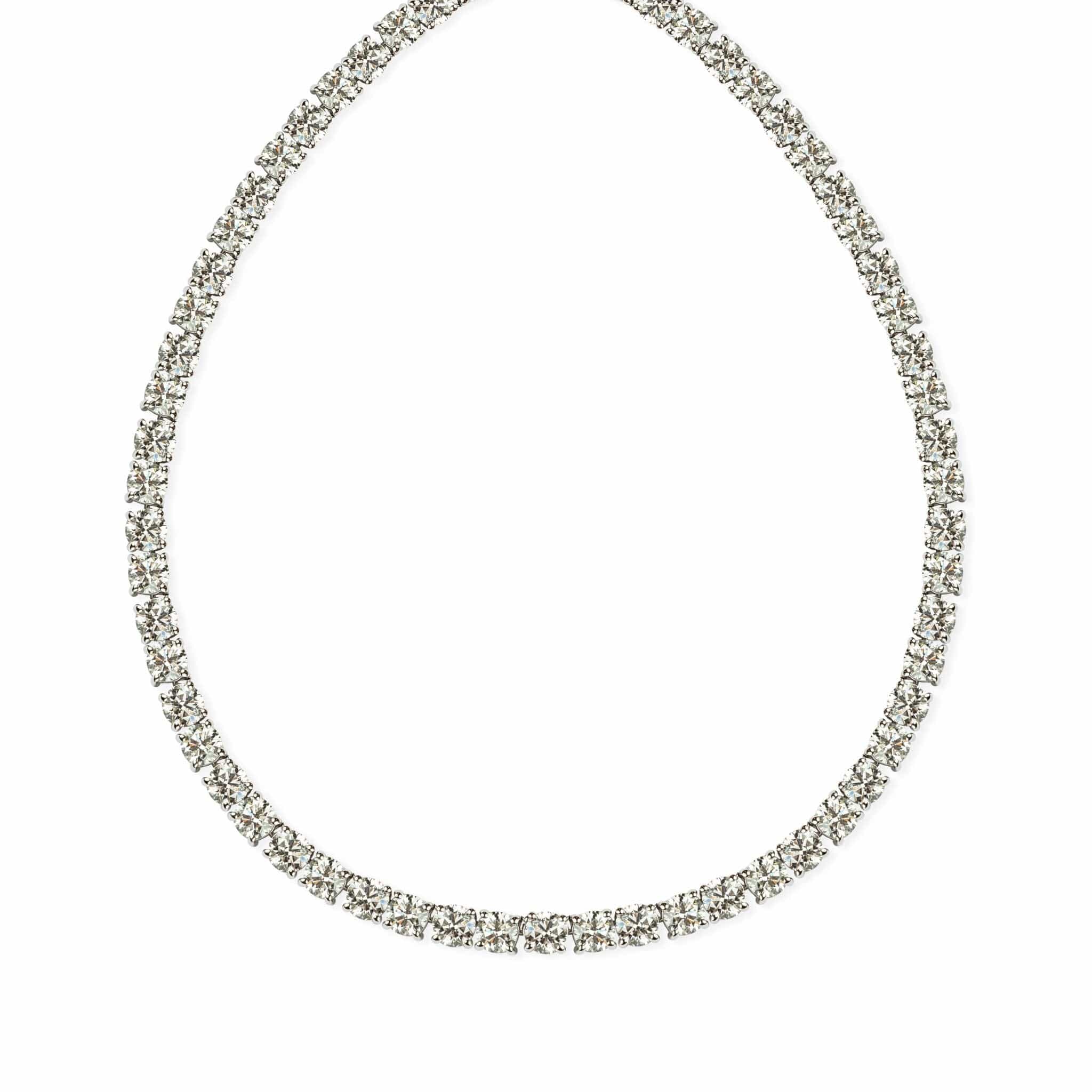 Fancy Diamond Necklace - M.Fitaihi