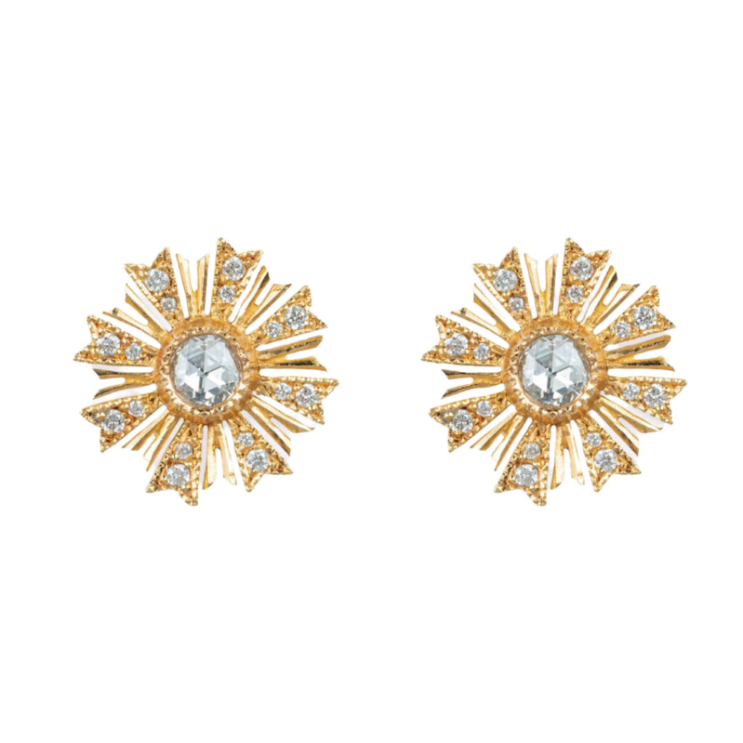 Gold Earrings - M.Fitaihi