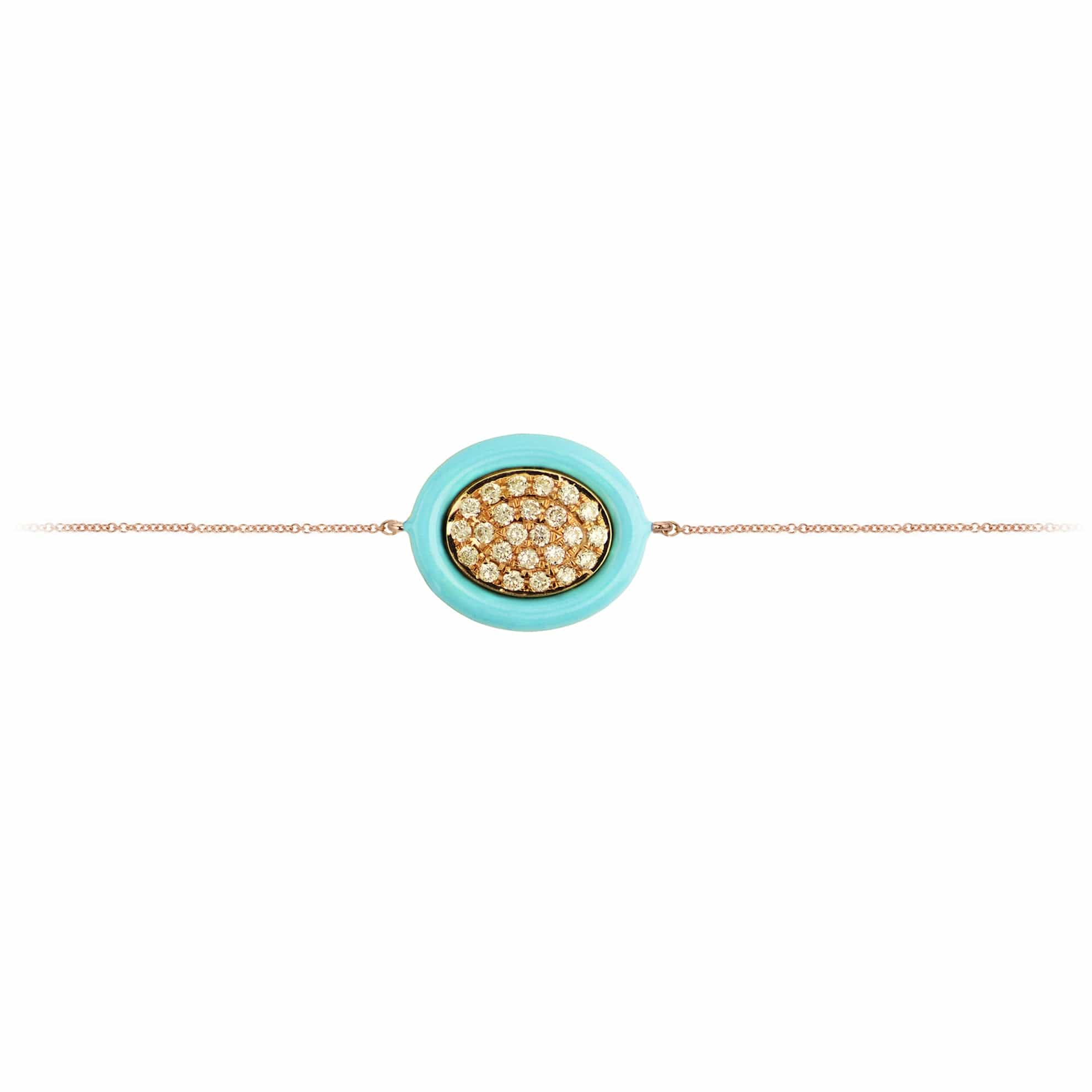 M. Fitaihi Candy Enamel Oval Bracelet - M.Fitaihi