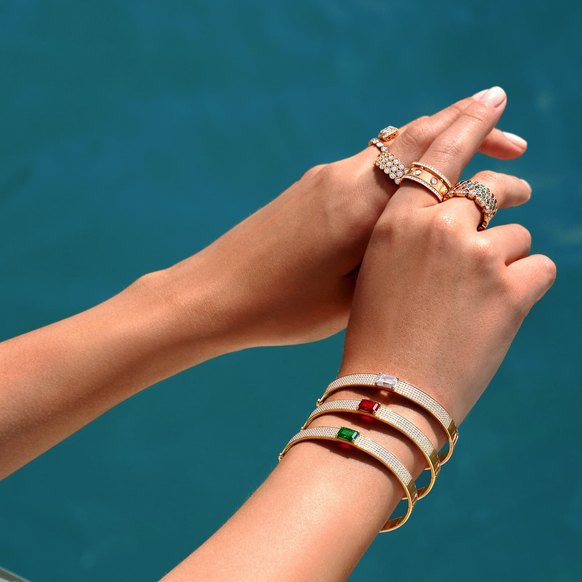M.Fitaihi Everyday Sparkle - Esperanza Bangle - M.Fitaihi