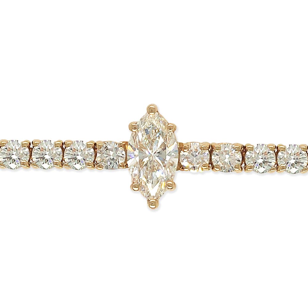 M.Fitaihi Everyday Sparkle - Gold And Diamonds Bracelet - M.Fitaihi