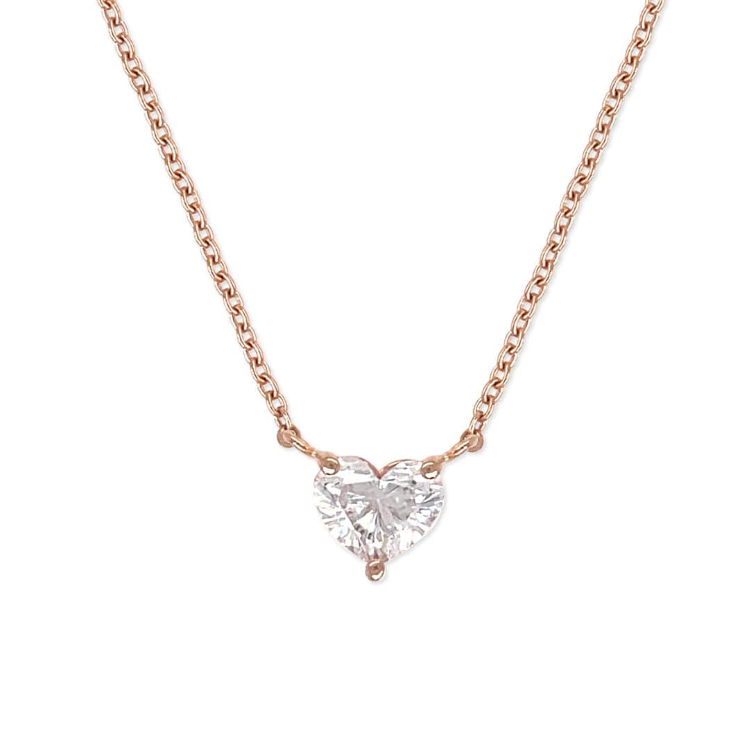 M.Fitaihi Everyday Sparkle - Heart Diamond Necklace - M.Fitaihi