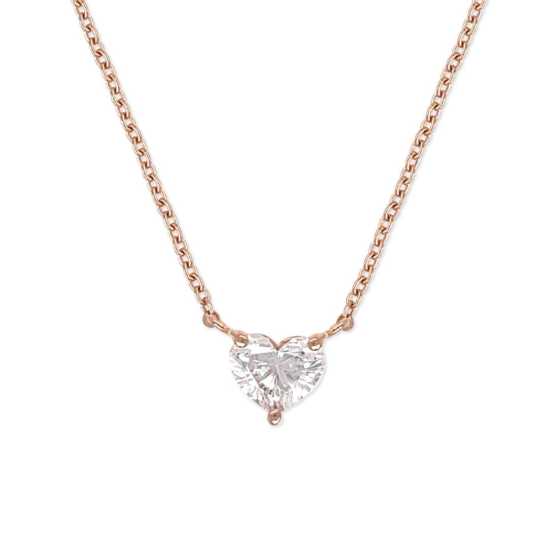 M.Fitaihi Everyday Sparkle - Heart Diamond Necklace - M.Fitaihi