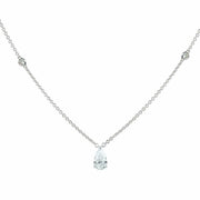 M.Fitaihi Everyday Sparkle - Pear Diamond Necklace - M.Fitaihi
