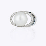 Pearl Diamond Ring - M.Fitaihi