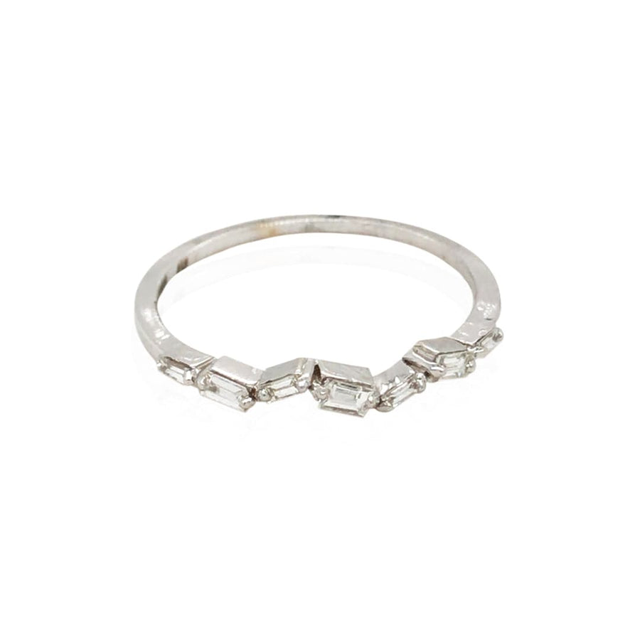 Suzanne Kalan Thin Classic Baguette Ring - M.Fitaihi