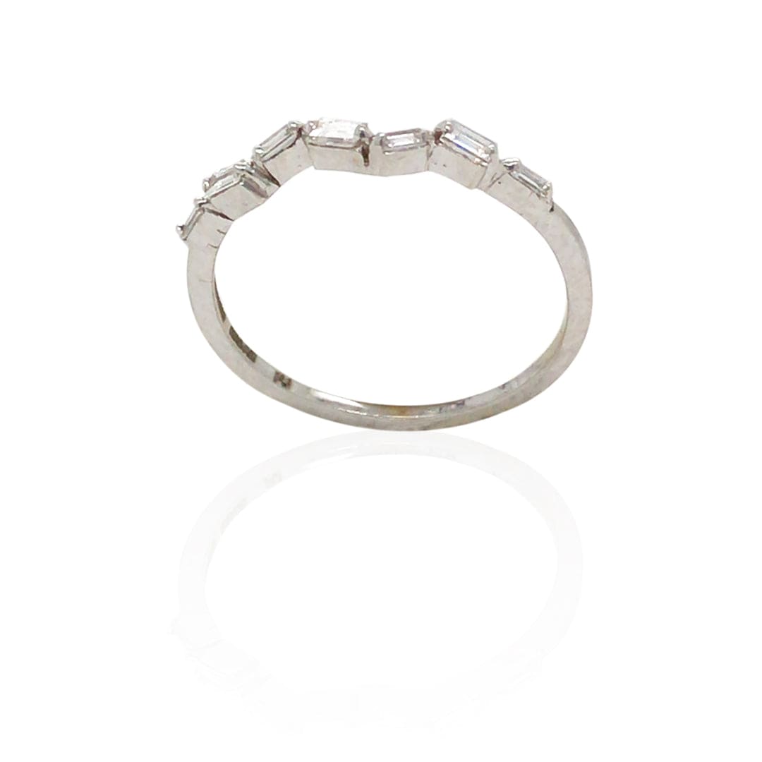 Suzanne Kalan Thin Classic Baguette Ring - M.Fitaihi