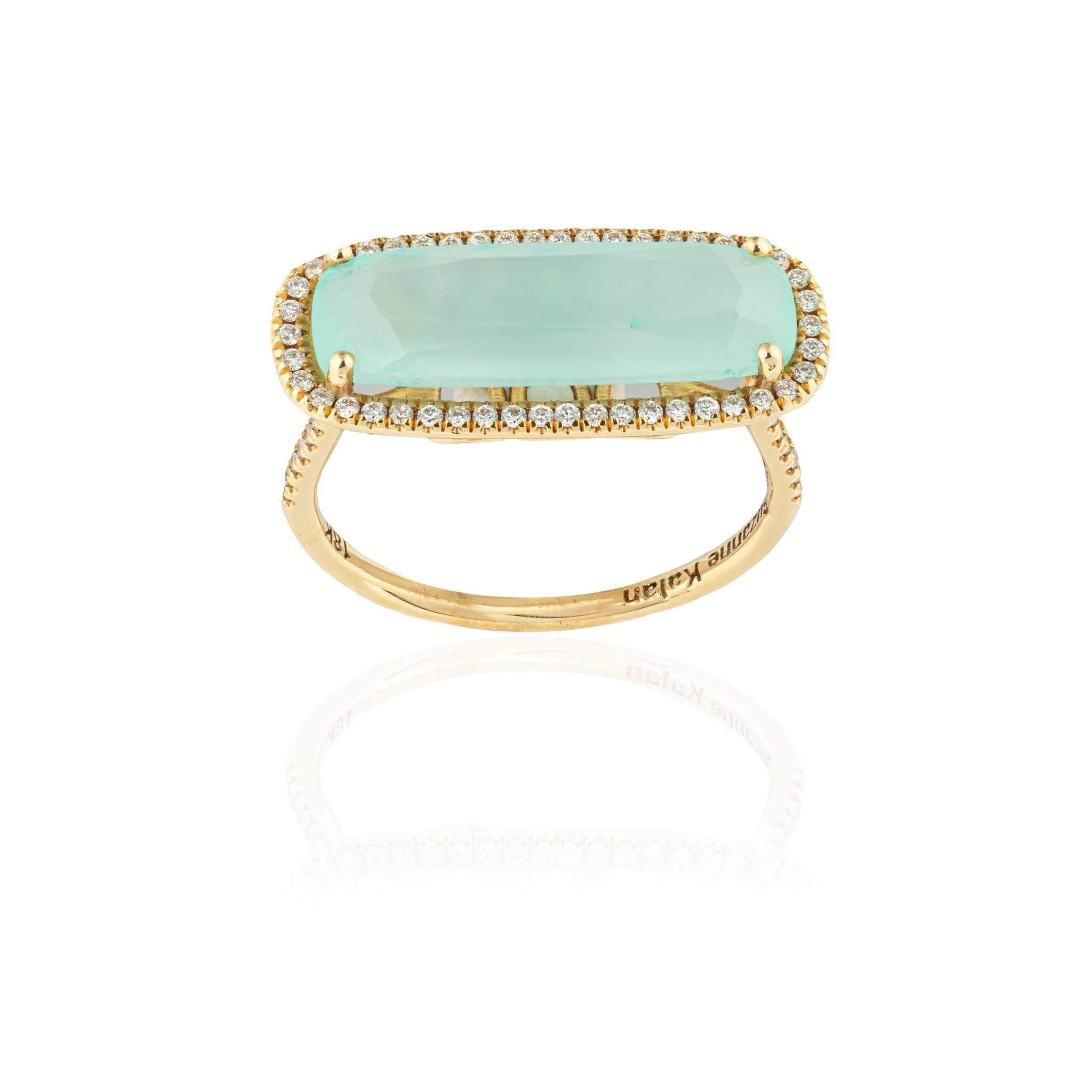 Suzzane Kalan Yellow Gold Ring - M.Fitaihi
